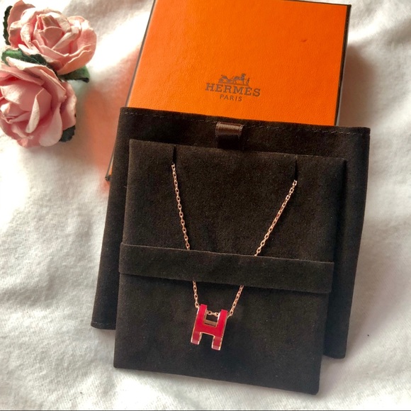 Hermes Jewelry - Hermès pop pendant in pink